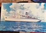 SS Mariposa / SS Monterey Postcard - Pacific Far East Line Vintage Postcard (BH780)