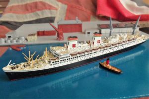 SS Rex Passenger Ship 1932 Model 1:1250 Mercator 568 (BH1151)