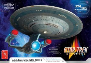 STAR TREK U.S.S. ENTERPRISE NCC-1701-C 1:1400 scale (AMT 1332)