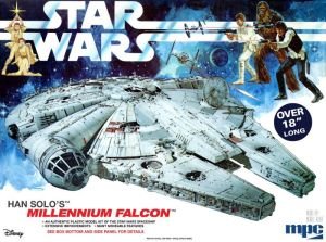 STAR WARS: A NEW HOPE MILLENNIUM FALCON 1:72 scale (MPC 0953)