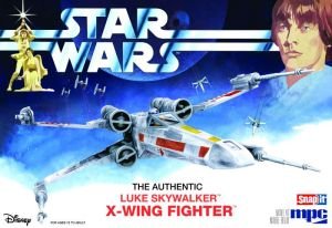 STAR WARS: A NEW HOPE X-WING FIGHTER (SNAP) 1:63 scale (MPC 0948)