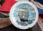 Sailing Ships On Plate by Weatherby Hanley (BH377)