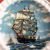 Sailing Ships On Plate by Weatherby Hanley (BH377)