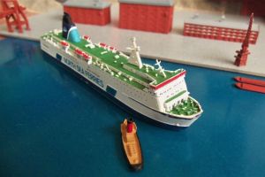 Sextant Norsun Roll-on/roll-off ferry 1987 SX 104 Model 1:1250 (BH949)