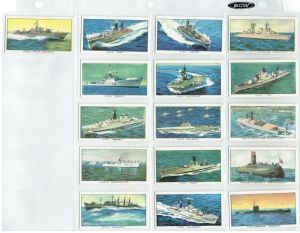 Ships of the British Navy Kellogg Company of Great Britain Ltd. - 1962 (BH1411)