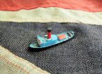 Steam Tug Red/Black Funnel M 731 Triang Minic Ships 1959-64 (BH264)