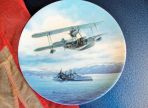 Supermarine Walrus Flying Boat Wedgwood collectors plate. (BH100)