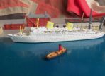 Swedish American Line MS Kungsholm III 1953 Model 1:1250 CMKR 101 (BH1114)