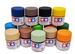 Tamiya Acrylic *Flat* Colours 10ml Hobby Paint (NZ Sale Only) (TAM AF)