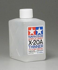 Tamiya X-20A acrylic thinner- 250ml ( NZ Delivery Only ) (TAM 81040)