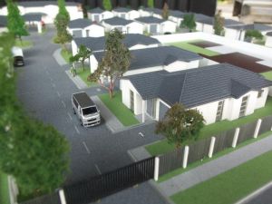 Taradale Rest Home Redevelopment Hawkes Bay 1 :160 by Joel Taylor of Museum Models & Miniatures Ltd (APM19)