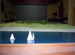 Tasman Lakes Peka Peka Beach 1/500 scale model by Joel Taylor of Museum Models & Miniatures Ltd (APM 4)