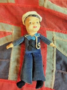 The New Zealand Shipping Company MV Ra.....ne? Sailor Doll made by Nora Wellings (BH147)