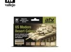 US Modern Desert Colors Vallejo Paint Set (71.209)