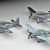 US Navy Carrier Based Aircraft Set 1/350 (HAS 72147)