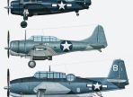 US Navy Carrier Based Aircraft Set 1/350 (HAS 72147)