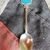 USSCO RMMS Aorangi Solid Silver Crested Teaspoon (BH485)