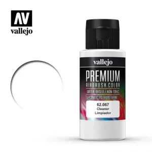 Vallejo Premium Airbrush Color Cleaner 62067 60ml (62.067)